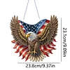 Eagle Double Sided - 5D DIY Pendant