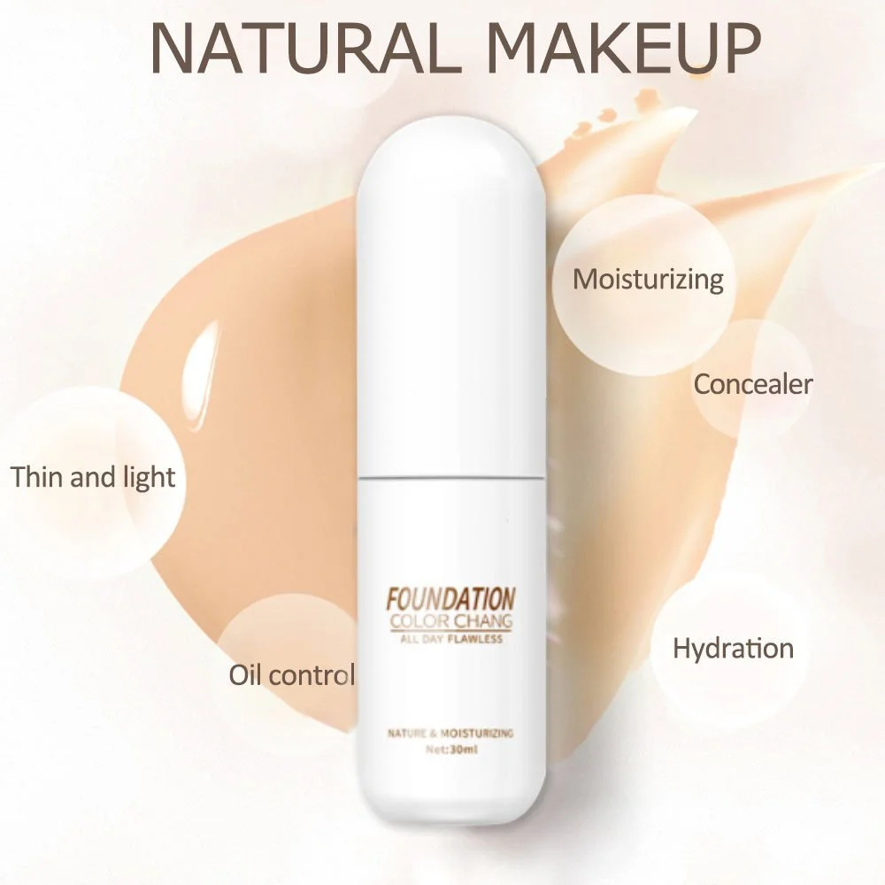 🎉Buy One Get One Free🎁| 2022 For Best Color Changing Foundation