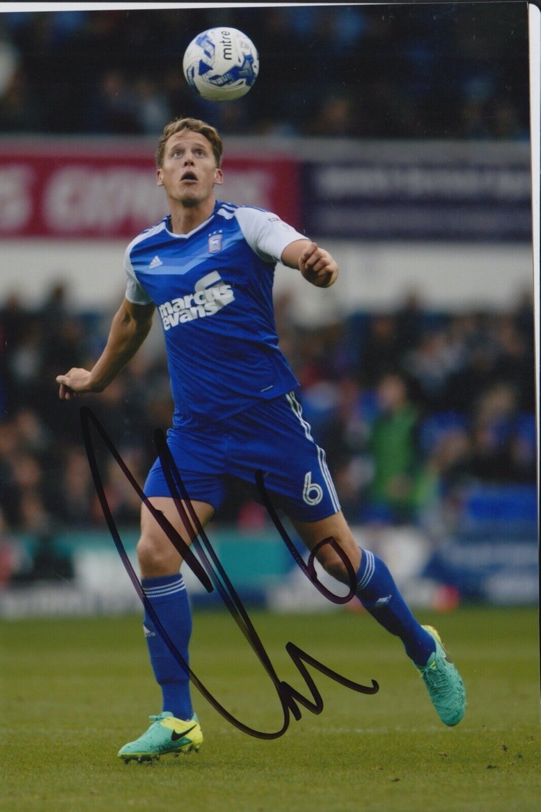 CHRISTOPHE BERRA HAND SIGNED 6X4 Photo Poster painting - FOOTBALL AUTOGRAPH - IPSWICH TOWN 2.