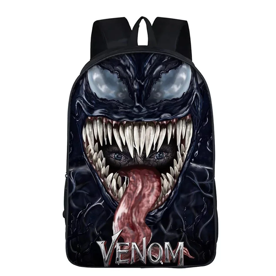 Buzzdaisy Venom Spiderman #3 Backpack School Sports Bag