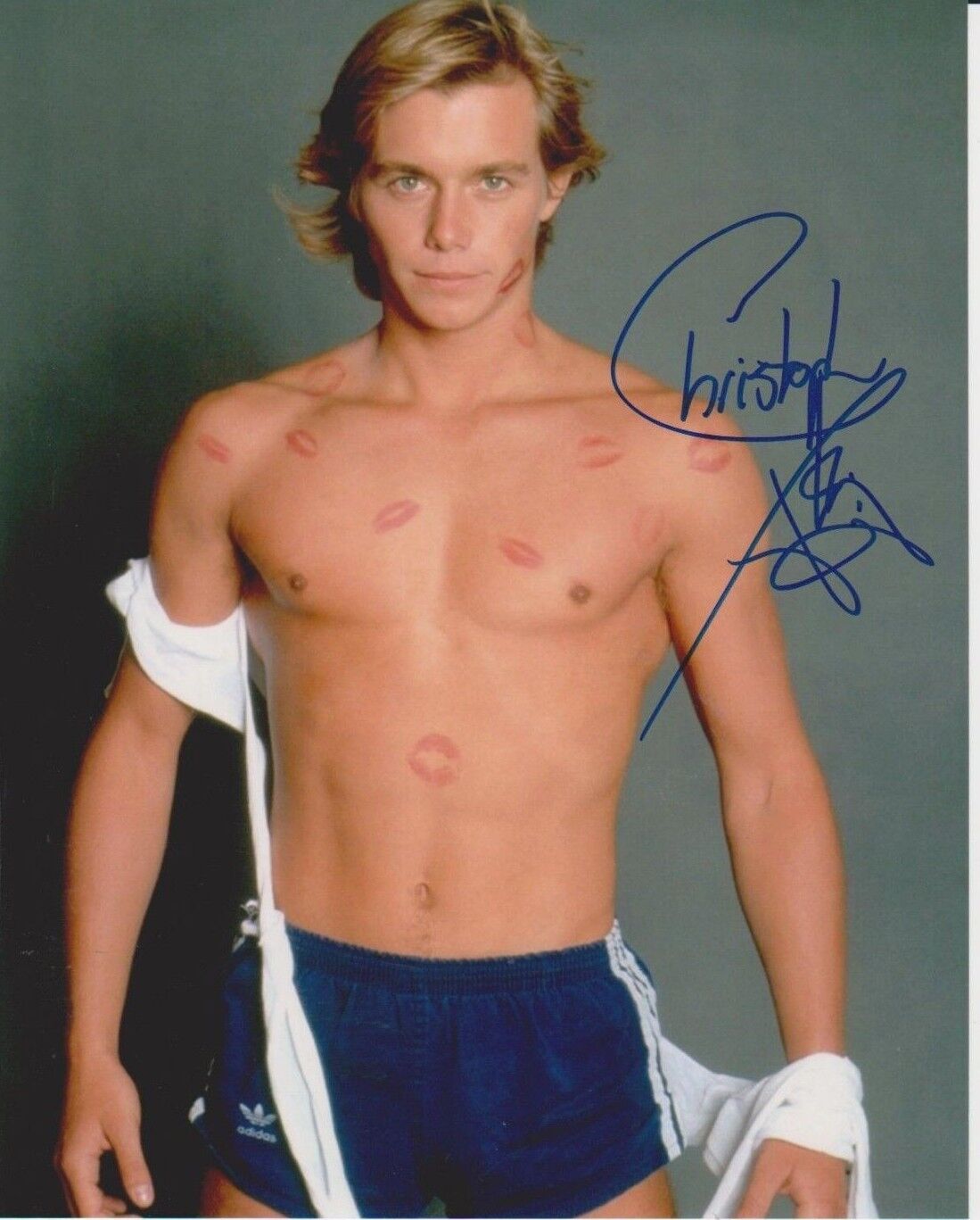 Christopher Atkins Signed Photo Poster painting - Star of The Blue Lagoon / DALLAS - SEXY!! G585