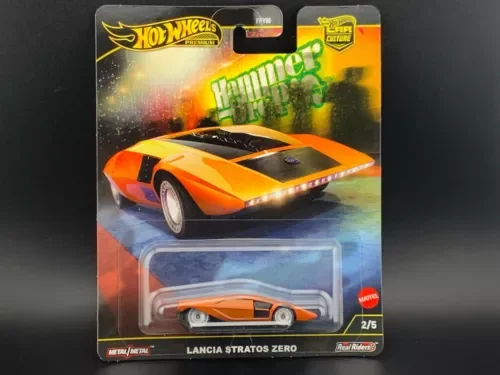 Hot Wheels Lancia Stratos Zero Hammer Drops FPY86-961 F 1/64 Toy