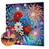 Framed Diamond Painting - Special Shaped - Independence Day (25x25cm)