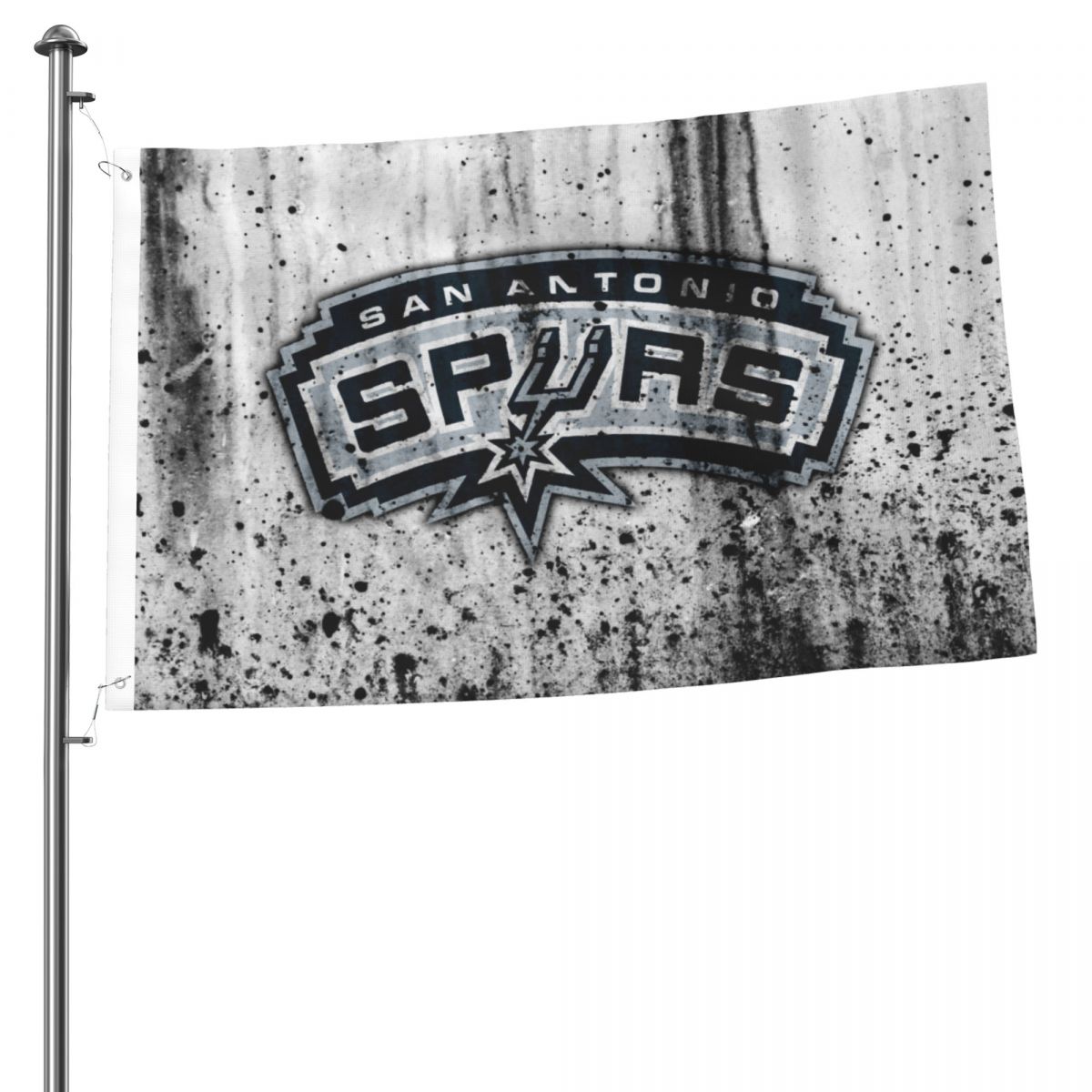 San Antonio Spurs NBA Basketball 2x3 FT UV Resistant Flag