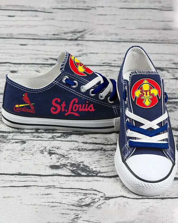 Casual printed low-top canvas shoes unisex
