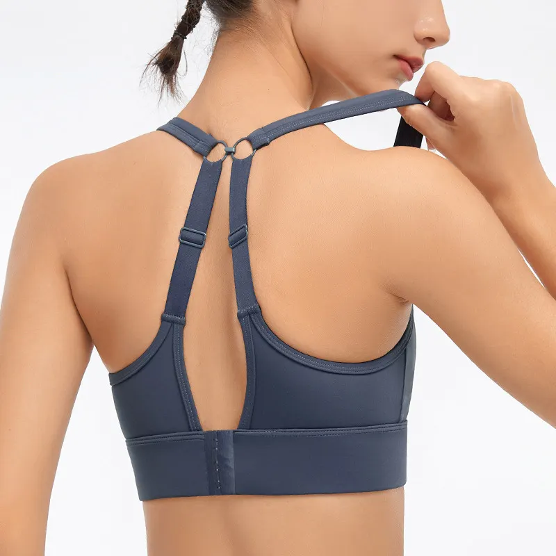 Pure Color Sports Bra Tank Tops