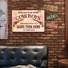 Cowboys Leave Your Guns - Metal Tin Signs(8*12Inch/12*16Inch)