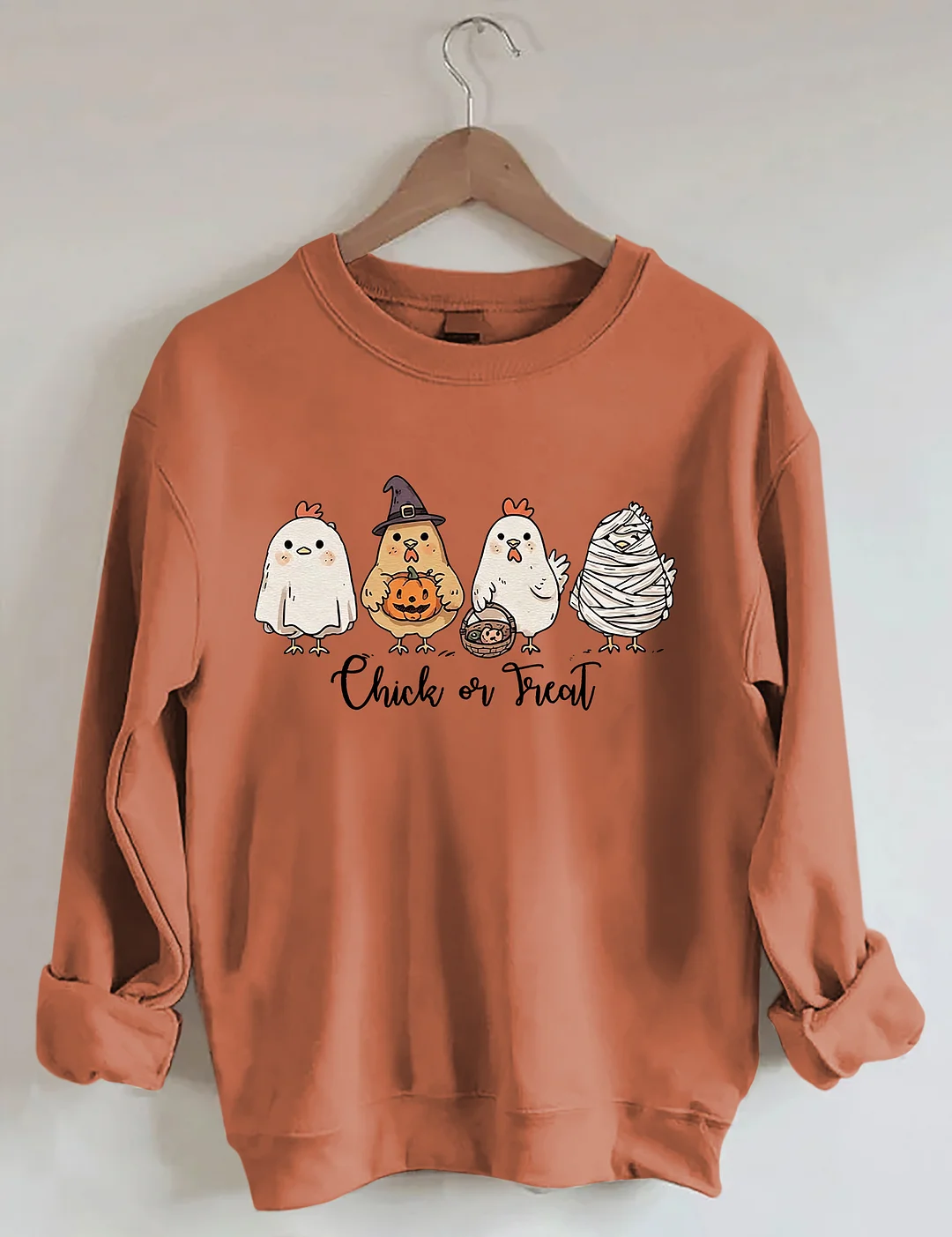 Chick Or Treat Sweatshirt