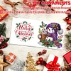 Diamond Painting Christmas Snowman Greeting Cards Congratulations Cards & Gifts