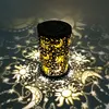 Solar Ground Light Automatic Switch Moon Projection Outdoor Lamp for Home Garden