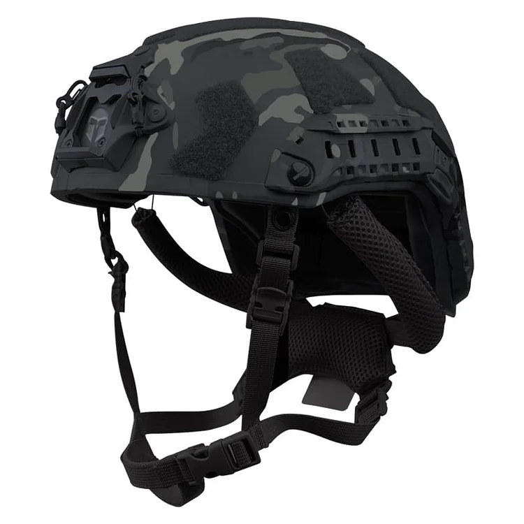  Spring Sale Tophelmetfan Fast Ballistic Helmet L110 NIJ Level IV High Cut Camouflage Bulletproof Helmets 7.62x51mm Protection Combat Helmets