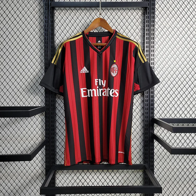 Retro 2013-2014 AC Milan Retro   Football jersey retro