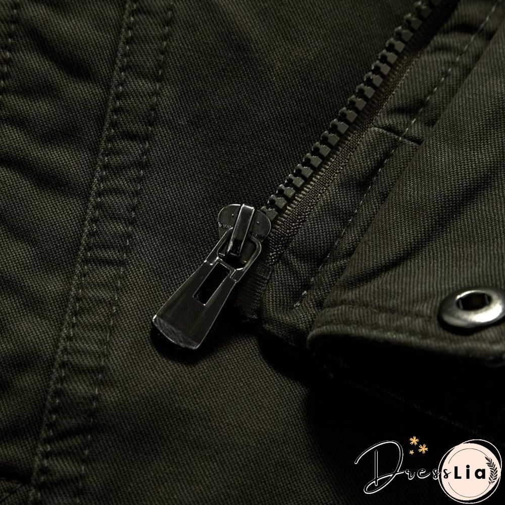 Cotton Military Jacket Men coat Soldier MA1 Style Army Jackets Male Brand Mens Bomber Jackets Plus Size M-6XL