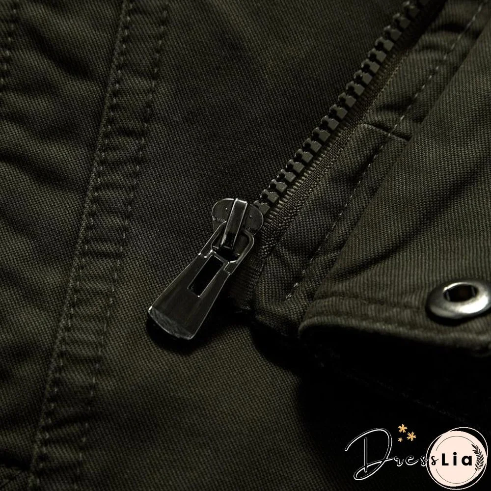 Cotton Military Jacket Men coat Soldier MA1 Style Army Jackets Male Brand Mens Bomber Jackets Plus Size M-6XL