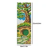 Bookmark-Lord Of The Rings-11CT Stamped 3 Strands Cross Stitch-25*8CM