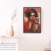 uk.everydayedeals (Limited Stock)Diamond Painting - Round AB Drills - Ice Cream Girl(45*65cm)