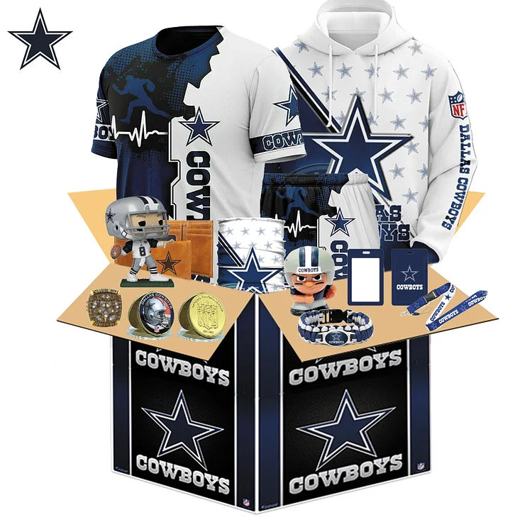 Dallas Cowboys BOX – The Best Gifts Pack for NFL Fans 