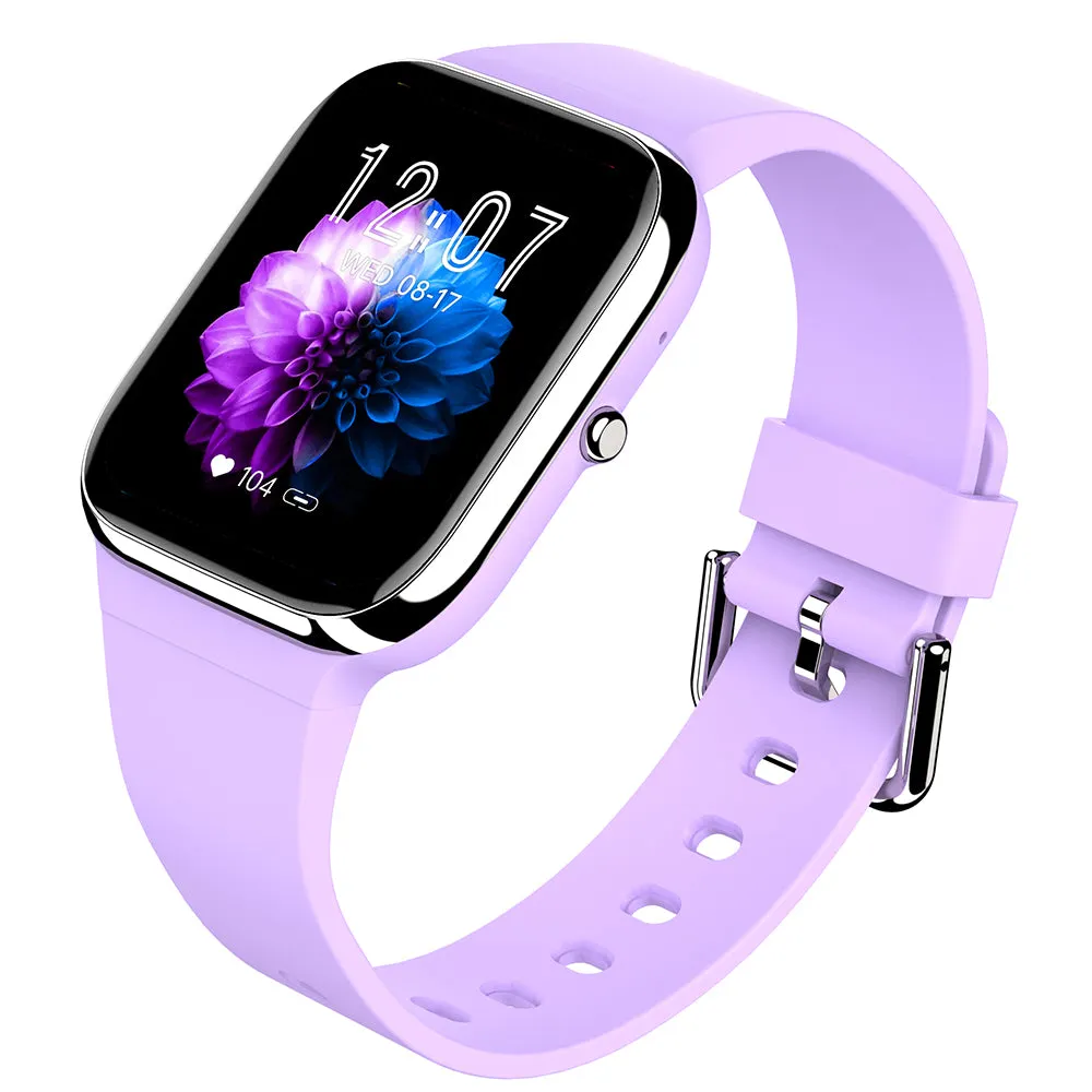 Blood Pressure Blood oxygen Monitoring Bluetooth Talk Play Music Health Waterproof Smartwatch