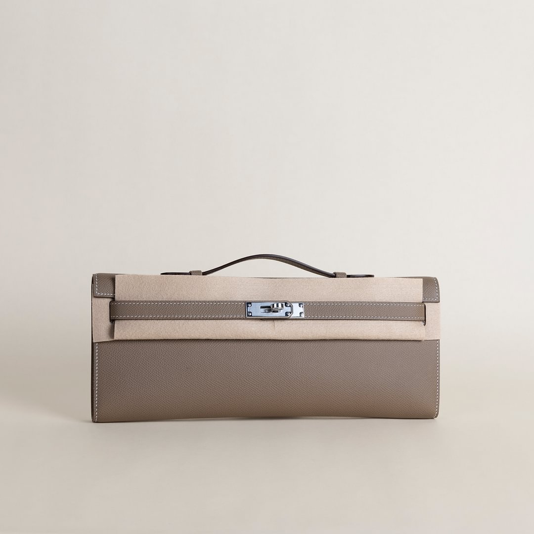 Kelly cut Epsom CK18 Etoupe PHW