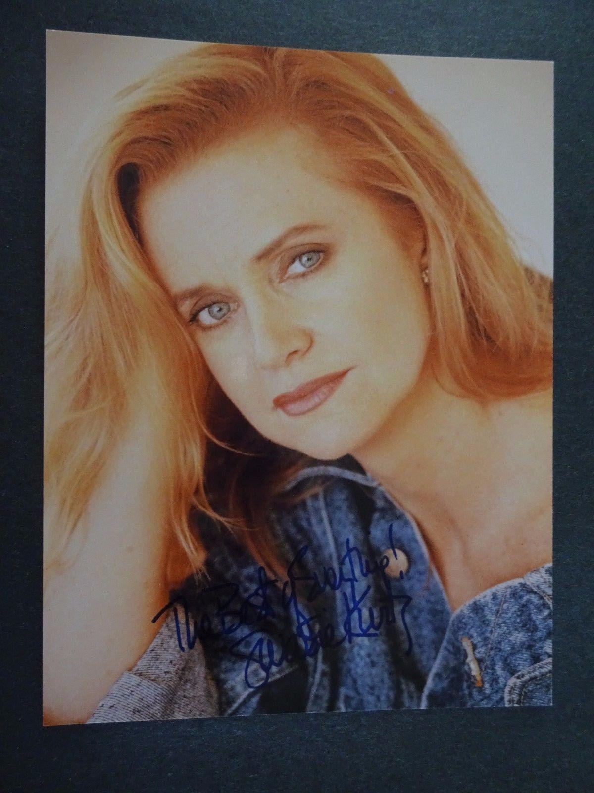 ORIGINAL, SIGNED & Inscribed Color Swoosie Kurtz Promo Photo Poster painting