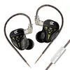 KZ-DQS In Ear Wired Earphones Dynamic Professional HIFI Headset Noise Cancelling