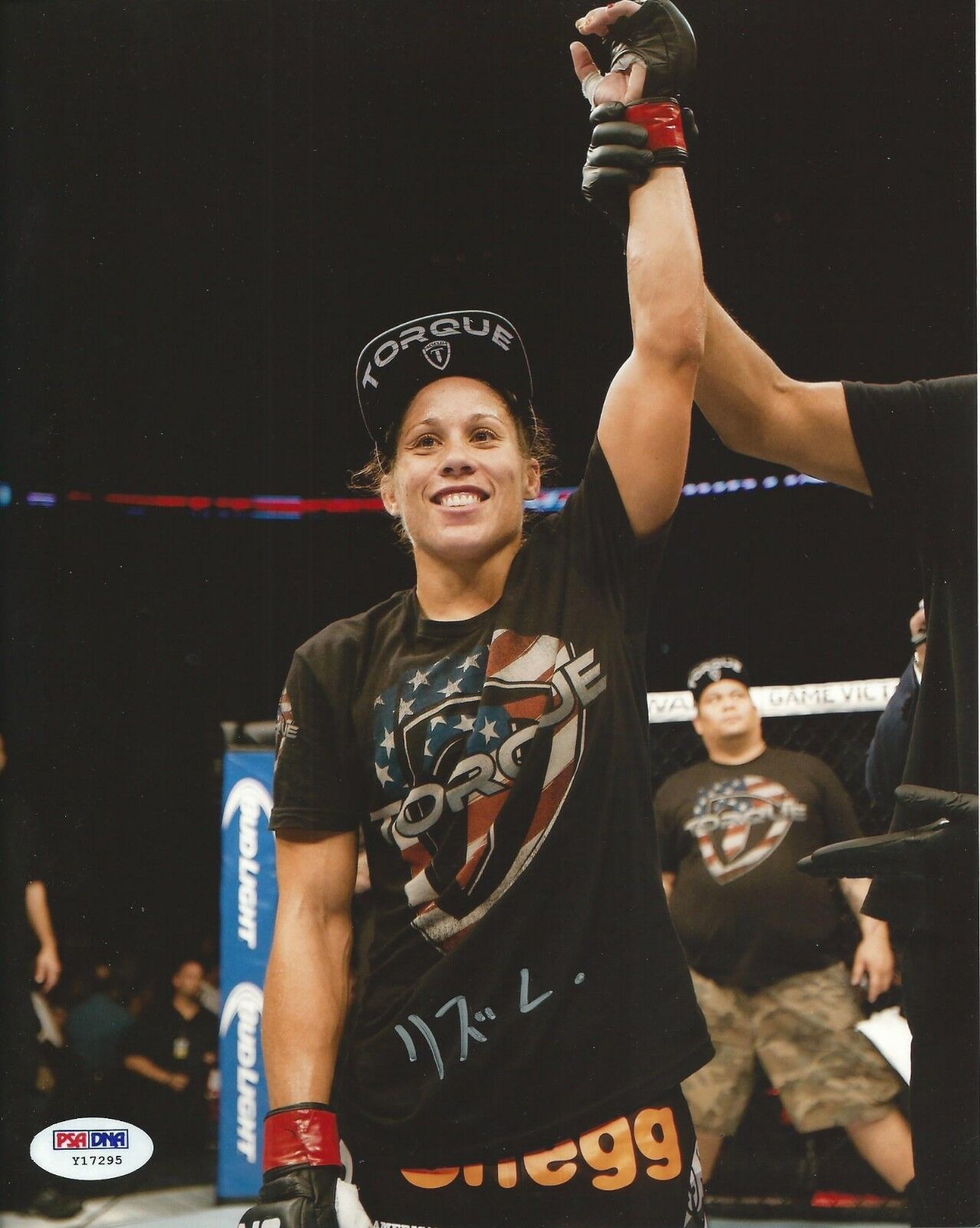 Liz Carmouche Signed 8x10 Photo Poster painting PSA/DNA COA UFC on Fox 8 11 Fight for the Troops