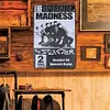 madness - Panneaux en &eacute;tain m&eacute;tallique(20*30cm/30*40cm) - Musique