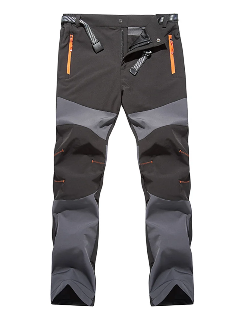 Men's Quick Dry Waterproof Lightweight Outdoor Contrast Cargo Pants in  mildstyles