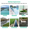 7-in-1 Digital Pool Water Tester WiFi PH and Salinity Temperature EC ORP Floating Chlorine Tester for Swimming Pools Hot Tub Jacuzzi Spa (No Calibration Fluid)