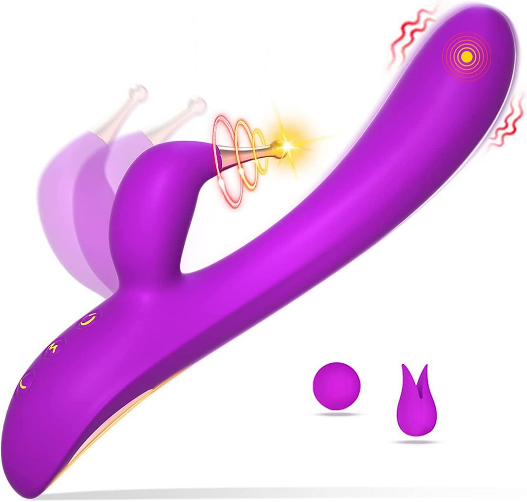 Powerful Wand Massager Stick Clitoris Nipple Dual Stimulator 