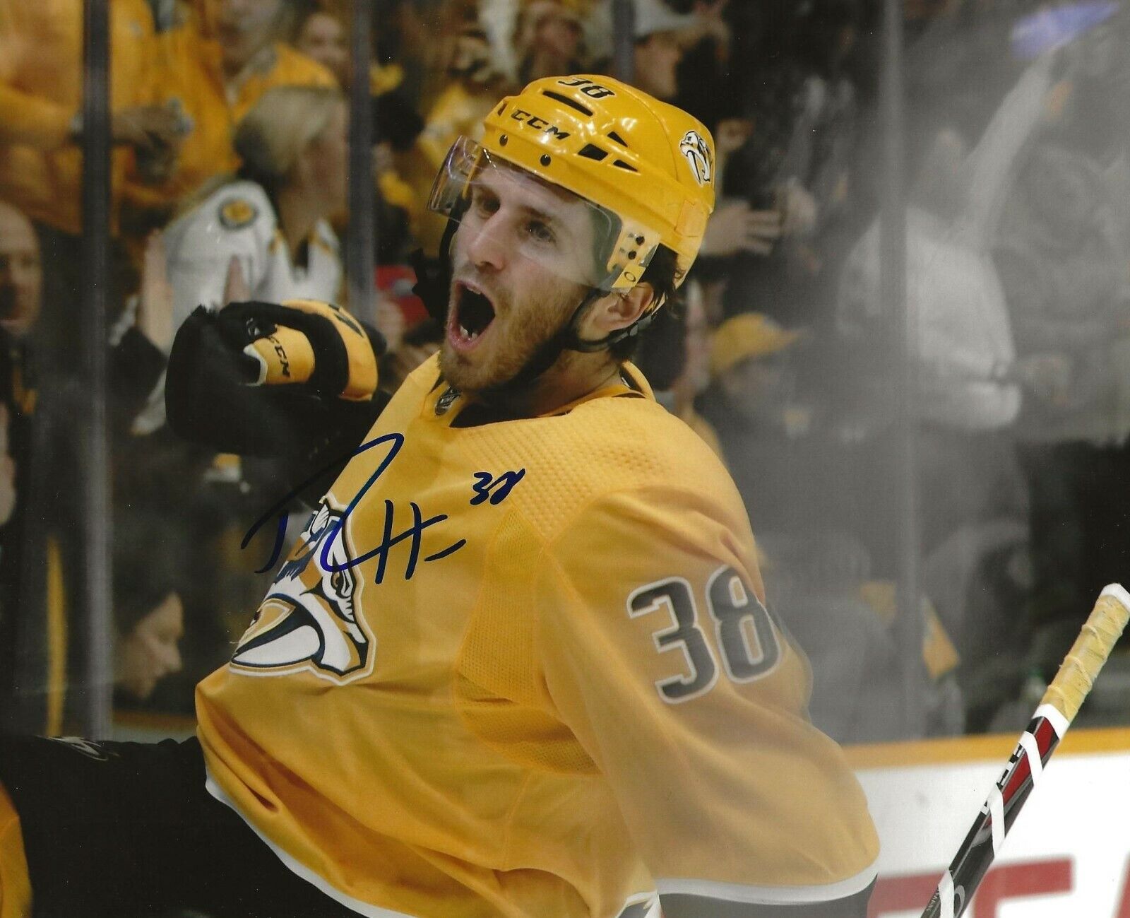 Ryan Hartman signed Nashville Predators 8x10 Photo Poster painting autographed