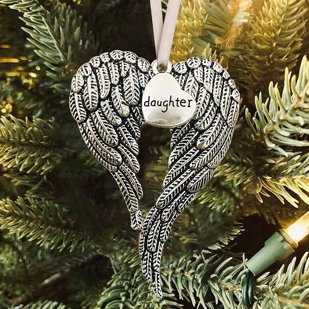 Angel Wings Memorial Ornament Christmas Ornaments、、sdecorshop