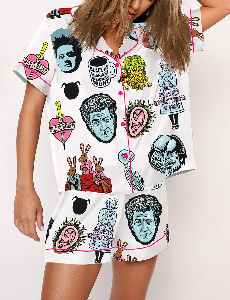 Women's David Lynch Twin Peaks Pajama Set