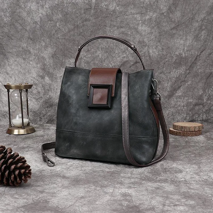 Luxy Retro Leather Handbag Crossbody Bag