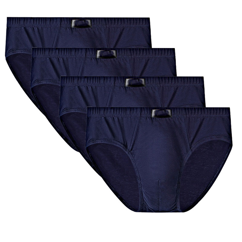 Turfwerk 100% Cotton Briefs Mens Comfortable Underpants Man Underwear Drop shipping 4pcs/lot