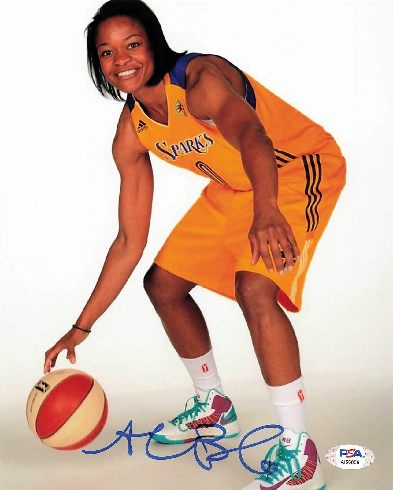 Alana Beard signed 8x10 Photo Poster painting PSA/DNA Los Angeles Sparks Autographed