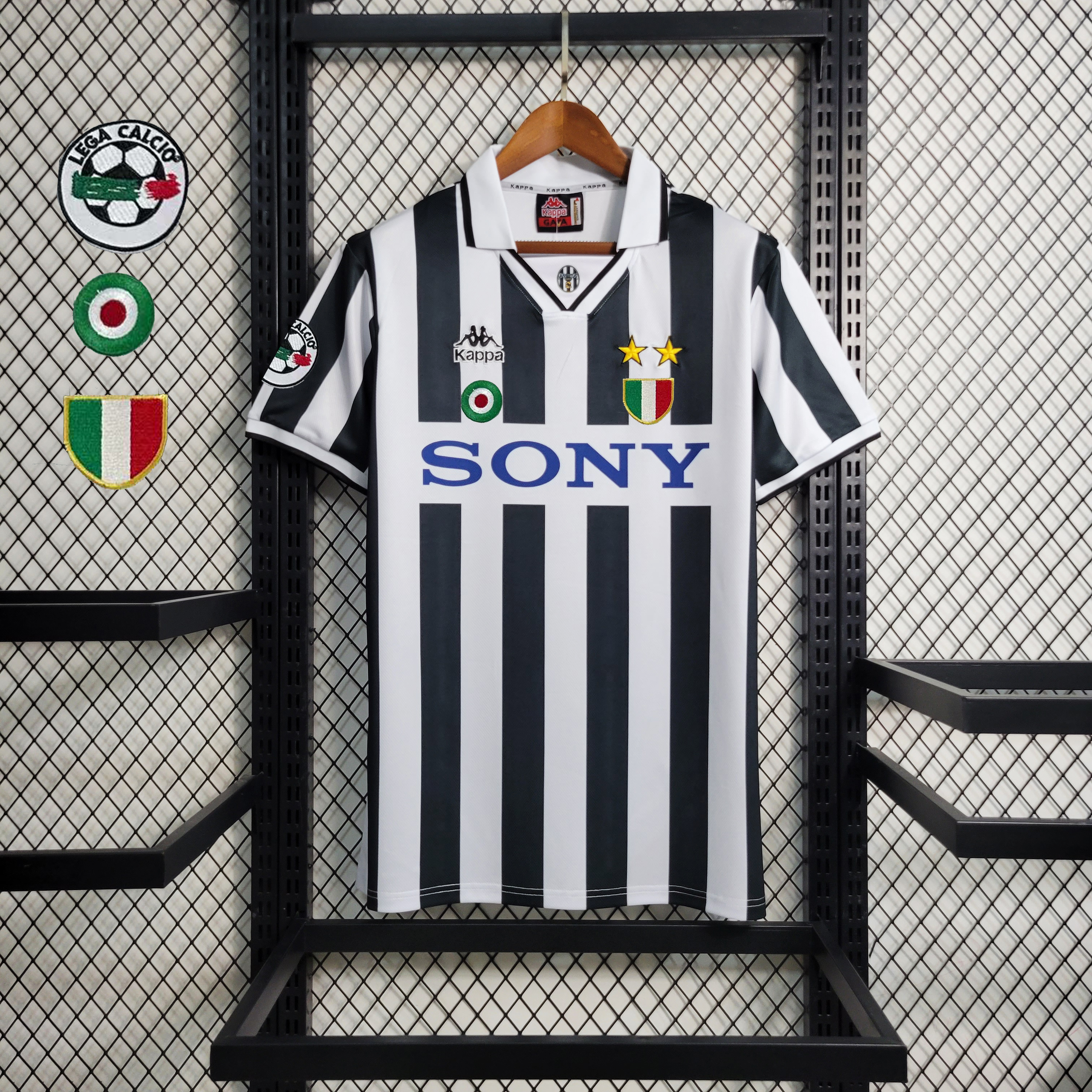 1995-1996 Retro Juventus FC Home Football Shirt 1:1 Thai Quality- Maxi Kit