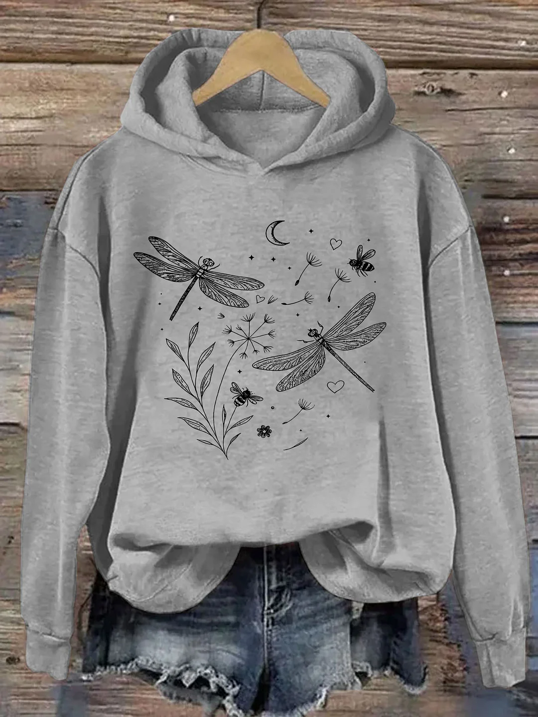 Dragonfly Nature Hoodie