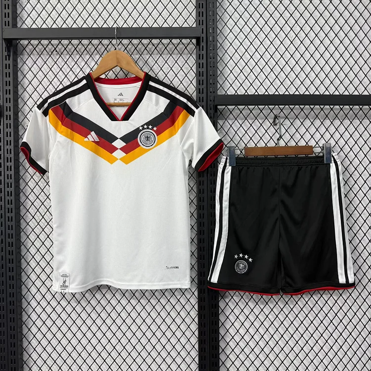 Kids Germany 2026 World Cup Home Football Jersey
