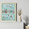 Sea, Land And Air - 14CT Stamped Cross Stitch 33*40cm/12.99*15.75in