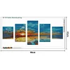 >SALE<5pcs 5D DIY Full Drill Diamond Painting Sunset Cross Stitch Embroidery Kit