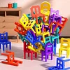 Acrobatic Colorfull Stacking Chair Block
