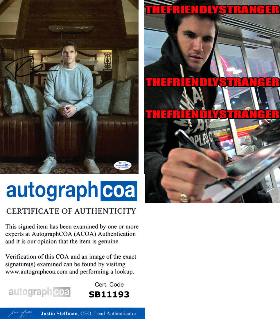 ROBBIE AMELL signed Autographed UPLOAD