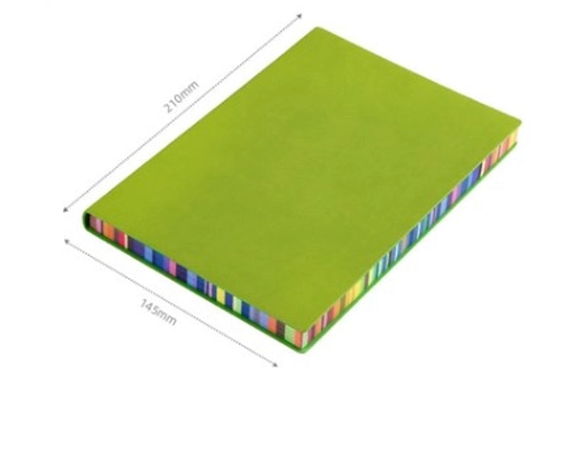 1 Piece Multicolor Learning School Pu Leather Paper Casual Vacation Notebook
