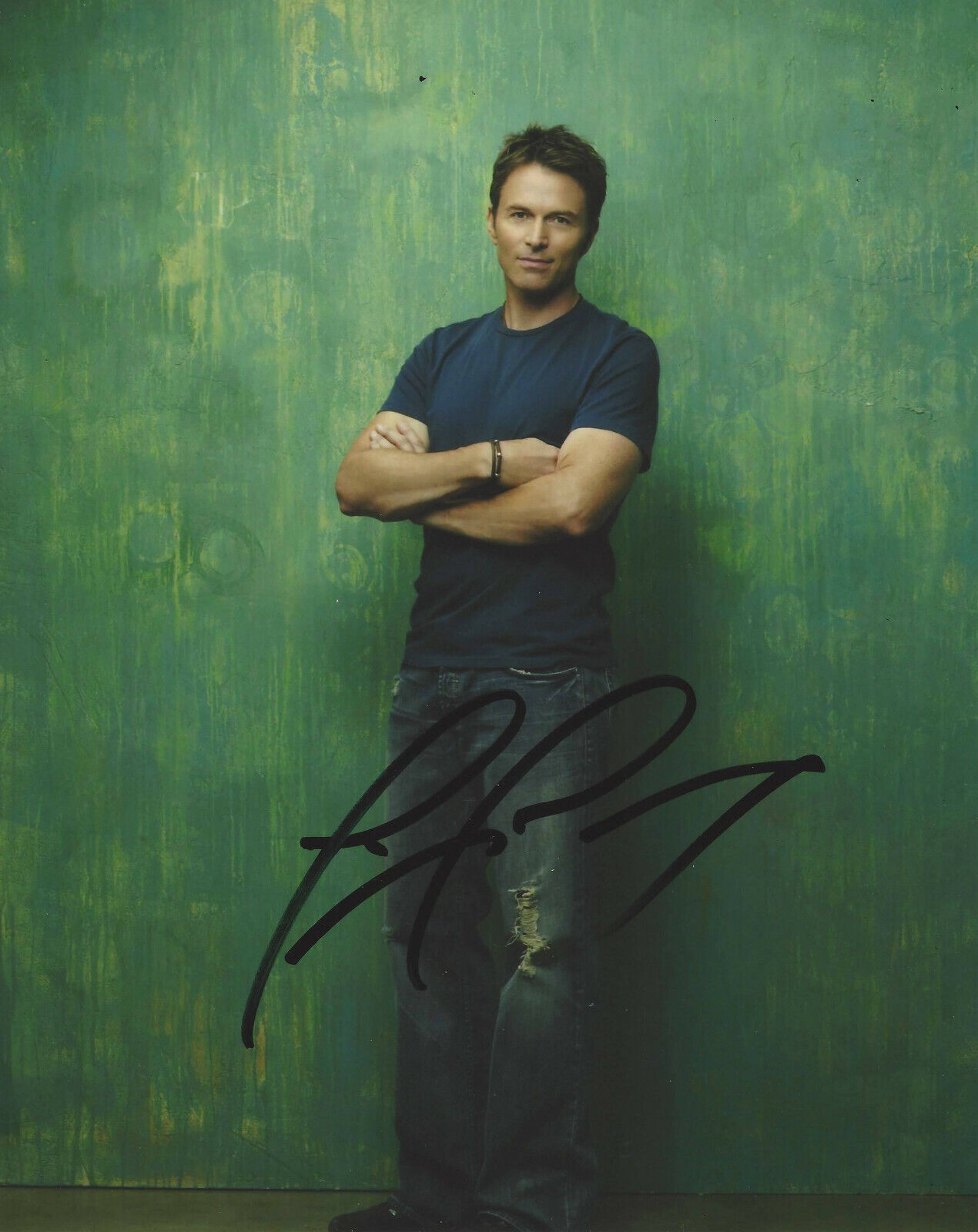 ACTOR TIM DALY SIGNED AUTHENTIC 'PRIVATE PRACTICE' 8X10 Photo Poster painting w/COA WINGS