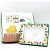 Cherry DIY Building Block Photo Frame Kit,Creative Handmade Assembled Photo Frame Handmade Craft Gift Home Tabletop Display Decor