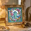 Butterfly Flower O 5D Partial Drill DIY Diamond Painting Kit 30*30cm