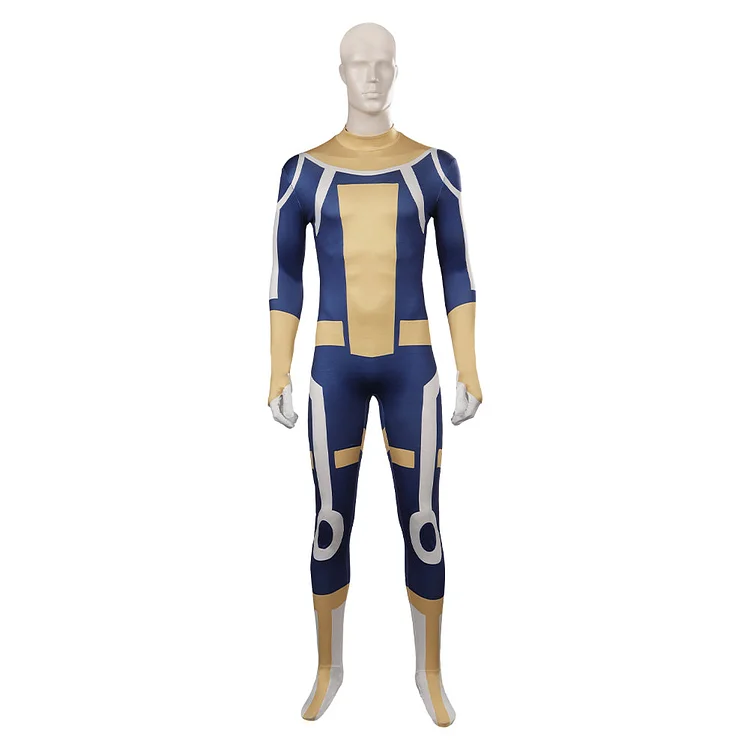 Invincible The Immortal Blue Jumpsuit Outfits Cosplay Costume Halloween Suit