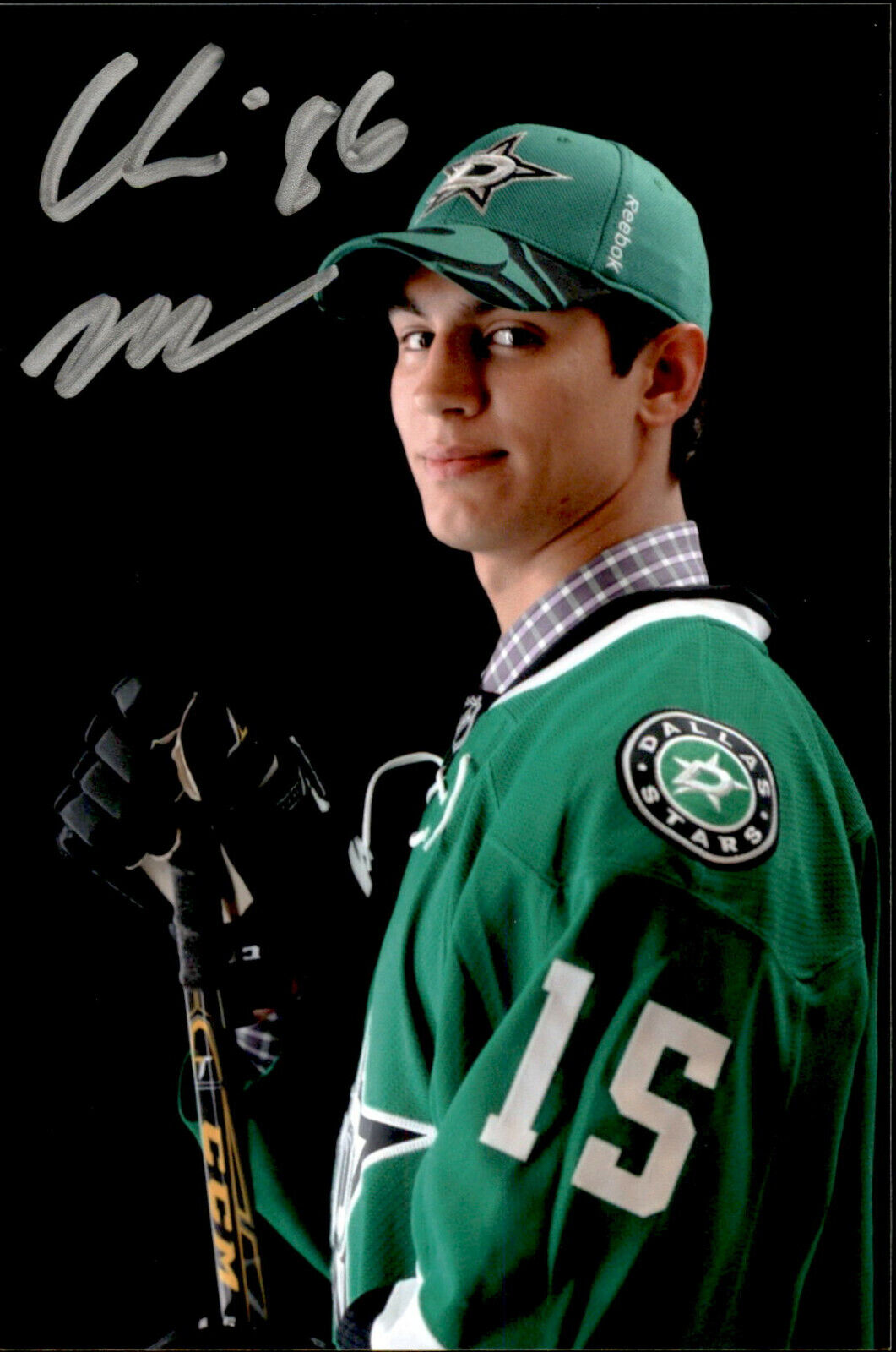Chris Martenet SIGNED 4x6 Photo Poster painting DALLAS STARS #3