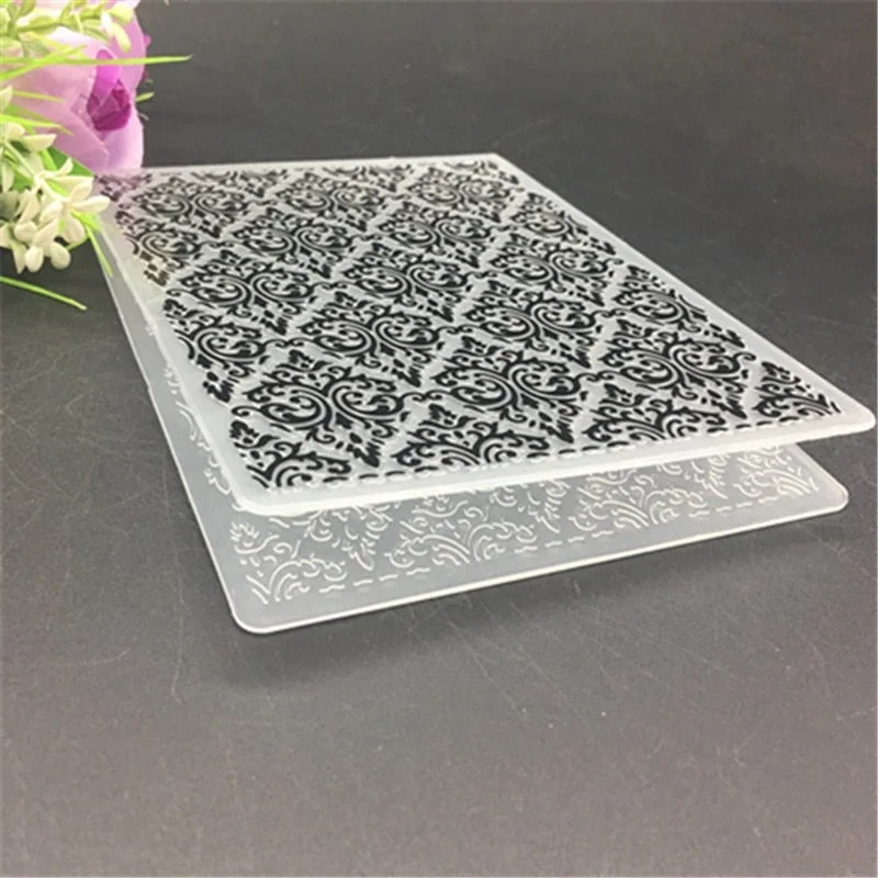 Plastic Embossing Folder DIY scrapbook album card  packing decoration cutting dies paper craft